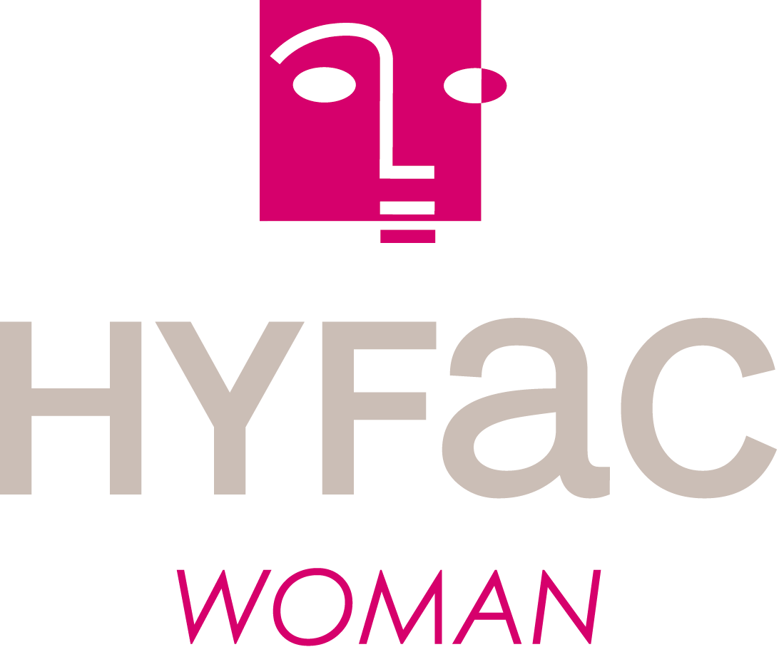 logotipo de la mujer hyfac
