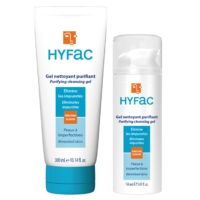 Gel limpiador purificante HYFAC contra las manchas de acné
