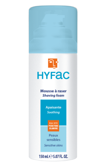 Mousse à raser apaisante HYFAC peau sensible
