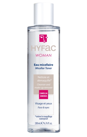 Eau Micellaire Nettoyante Et Démaquillante Hyfac Woman