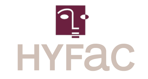 "Hyfac" logotipas