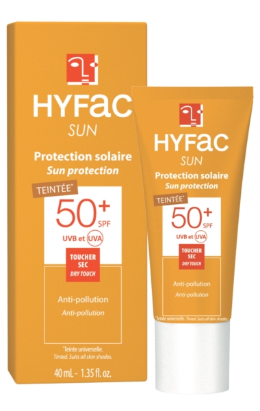 Tónovaná ochrana proti slunci HYFACSUN